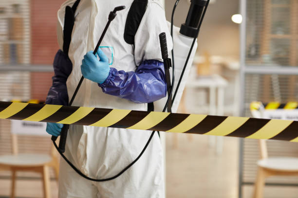 Professional Biohazard technician working in Farmington, MI